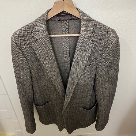 Men Blazer Suit Wool Jacket Brooks Brothers size 42R - Picture 1 of 5